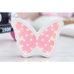 Night Lights - Pink Butterfly