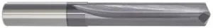 470-102188B: 0.2188 (7/32), Carbide Straight Flute Drill- 140 deg Notched, AlTiN, USA