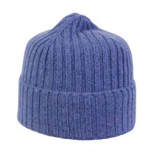 Beanie Cashmere Sky Blue Melange - Amanda Christensen