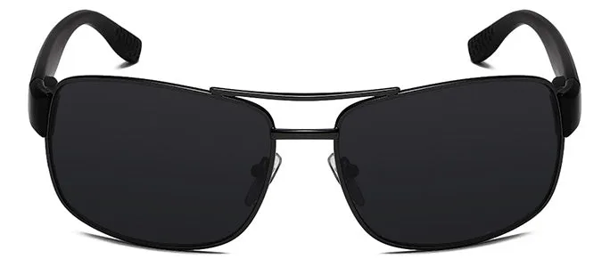 CAT 4 Square Super Dark Aviator Sunglasses