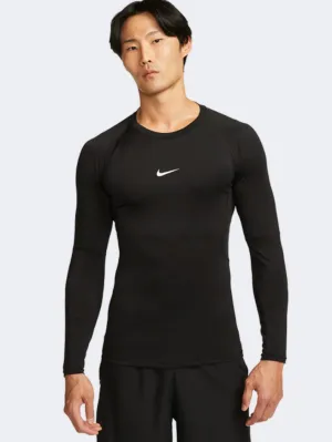 Nike  Men Training Long Sleeve Black/White