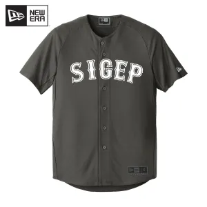 SigEp New Era Graphite Baseball Jersey