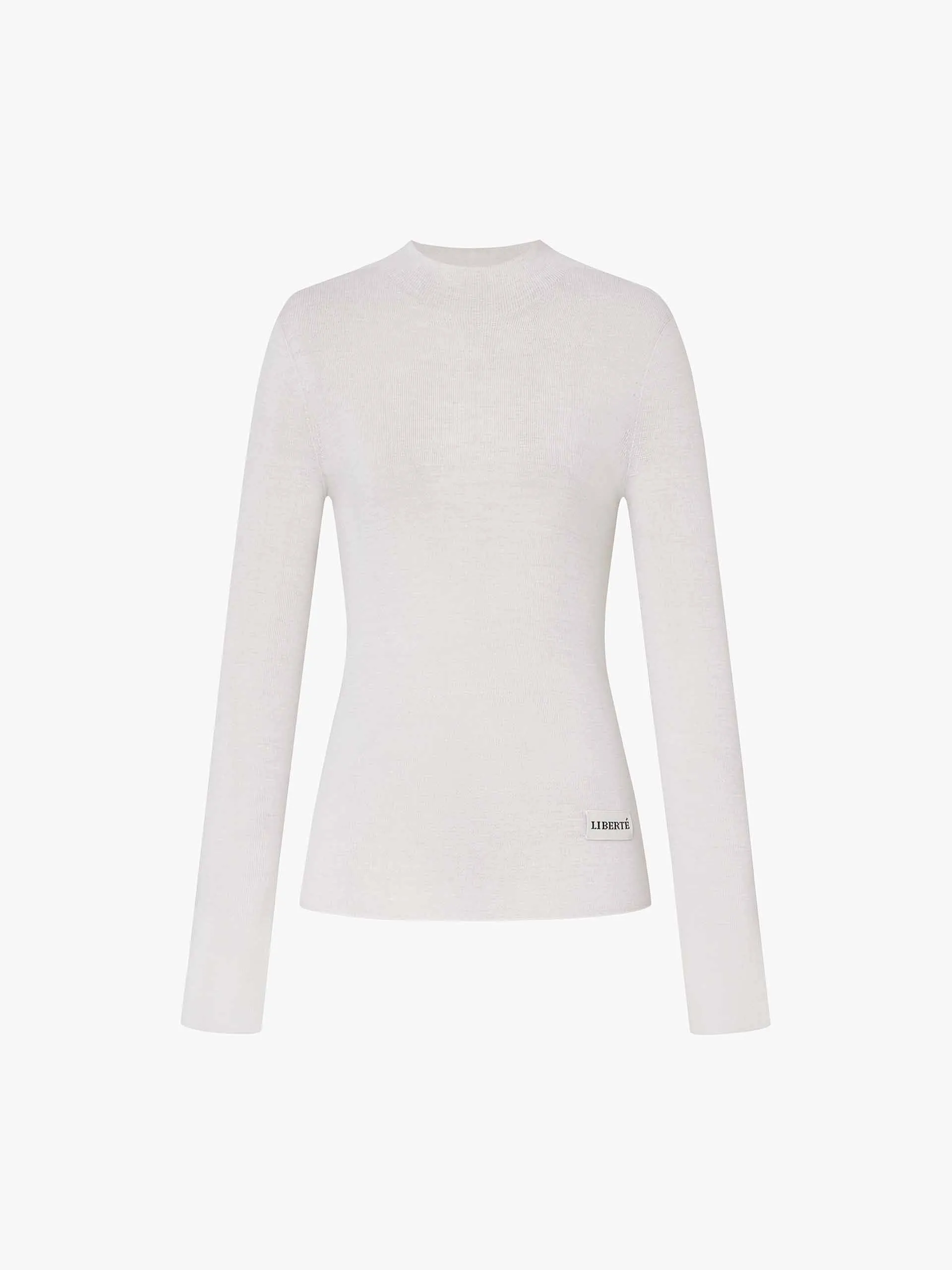 Slim Fitted Soft Knit Top